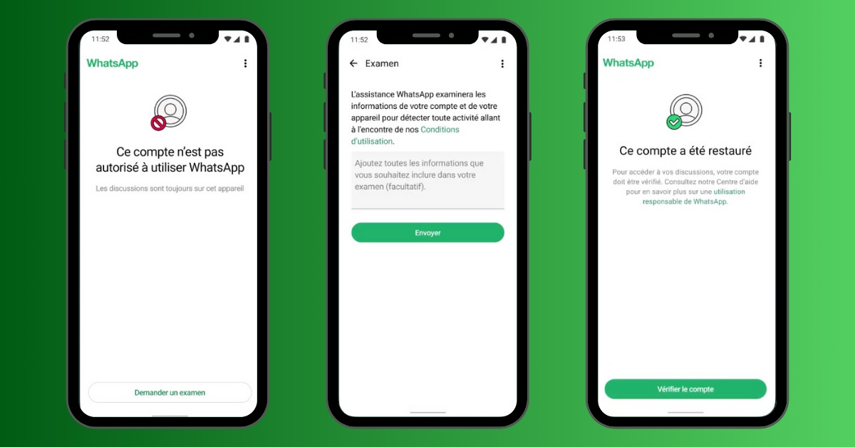 Lire la suite à propos de l’article Comment débloquer un numéro WhatsApp banni : Guide complet pour récupérer votre compte